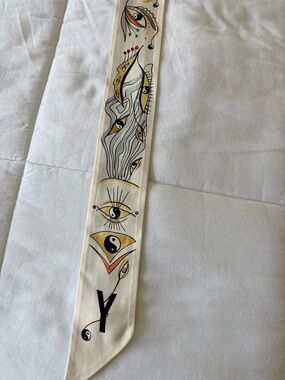 Dior Ying and Yang Silk Scarf